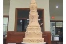 Torta nuziale più costosa al mondo esposta al Dallas Bridal Show