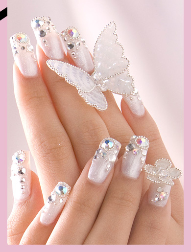 nail-art-sposa-farfalla
