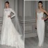 Trend abiti da sposa 2012, scollature con pizzo