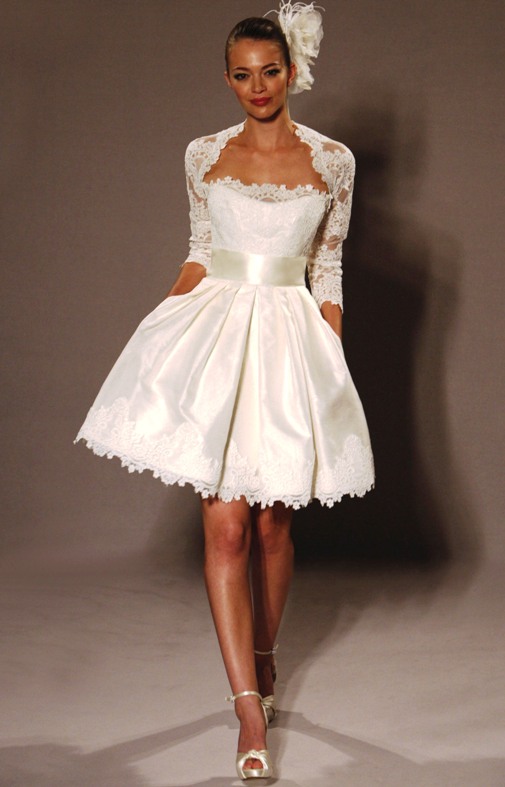 Abito Sposa Corto 9910 Sposalicious