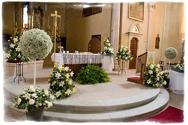 Addobbi chiesa matrimonio: 50 idee imperdibili