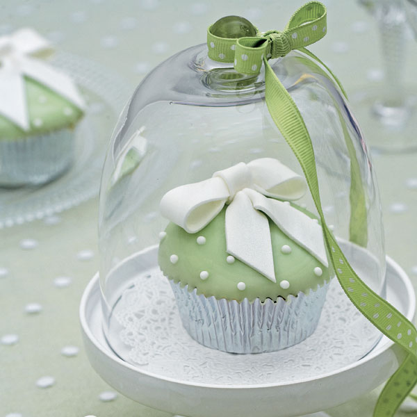 cupcakes per matrimonio in verde