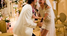 testimone ubriaco al matrimonio