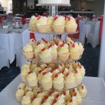 come disporre cupcakes