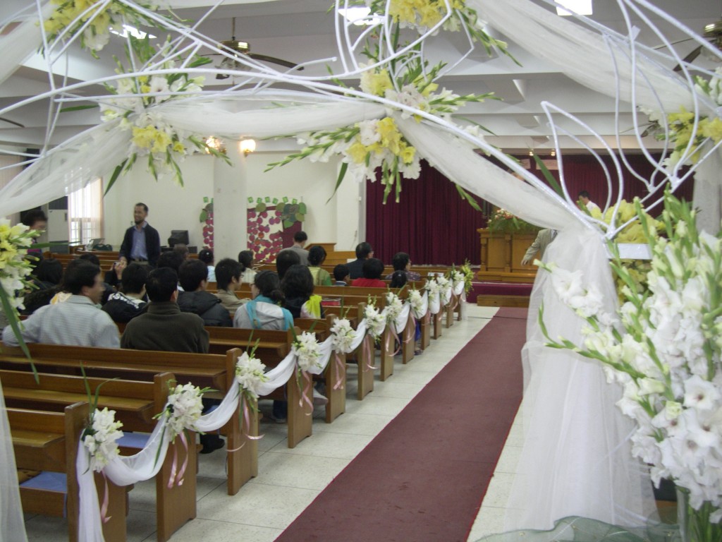 chiesa decorazioni nozze