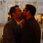 matrimonio gay bacio