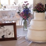 torta con foto sposi