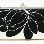 borsetta nera bianca