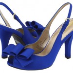 scarpe blu da sposa