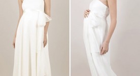 abito sposa donna in gravidanza