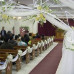 chiesa, decorazioni nozze