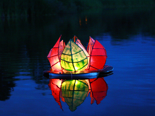 lanterna galleggiante
