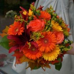 bouquet autunnale sposa