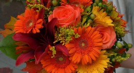 bouquet autunnale sposa