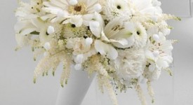 bouquet e fiori nozze natalizie