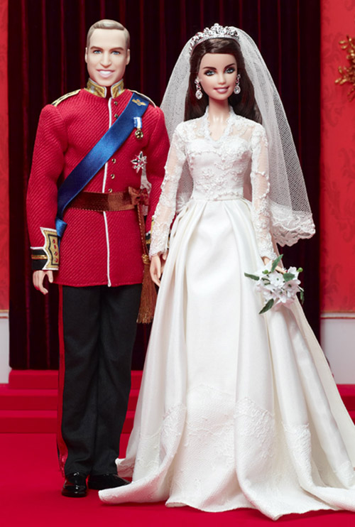barbie mattel kate e william