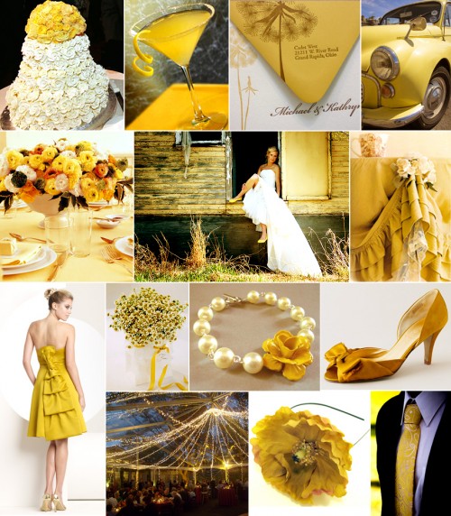 matrimonio in giallo
