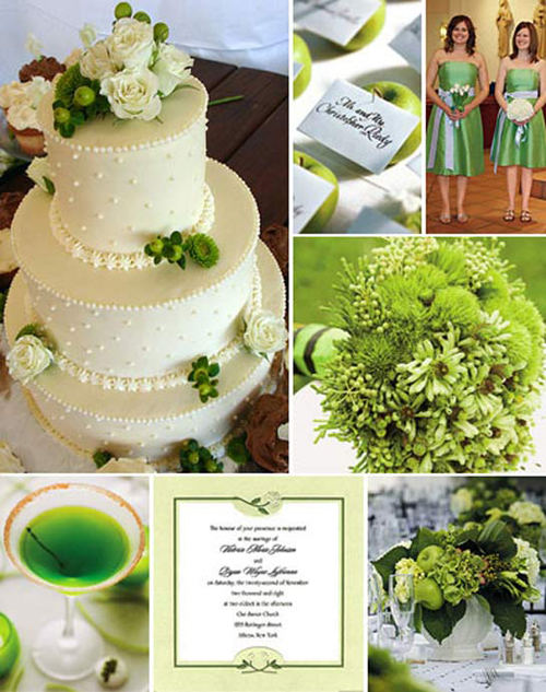 nozze primaverili verde