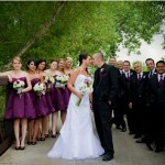 nozze accessori viola