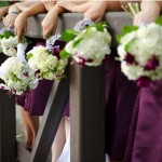 nozze accessori viola