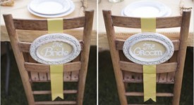 decorazioni sedie nozze