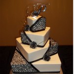 torte nuziali bianche e nere