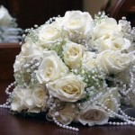 bouquet sposa bianchi colorati