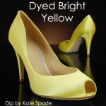 scarpe gialle sposa personalizzate