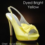 scarpe gialle sposa personalizzate