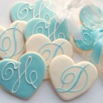 wedding cookies con monogramma