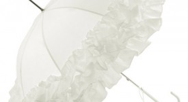 ombrello sposa bianco voillant