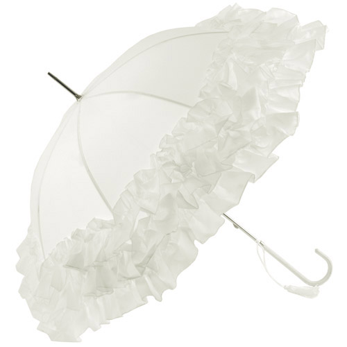 ombrello sposa bianco voillant 