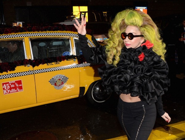 Lady Gaga Live at Roseland - Arrival - April 7, 2014