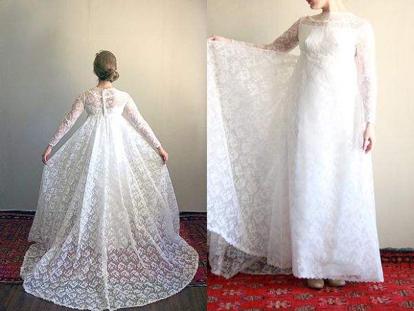 abito sposa vinta
