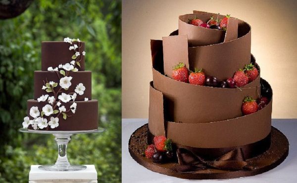 cioccolato wedding cake