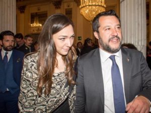 Matteo Salvini e Francesca